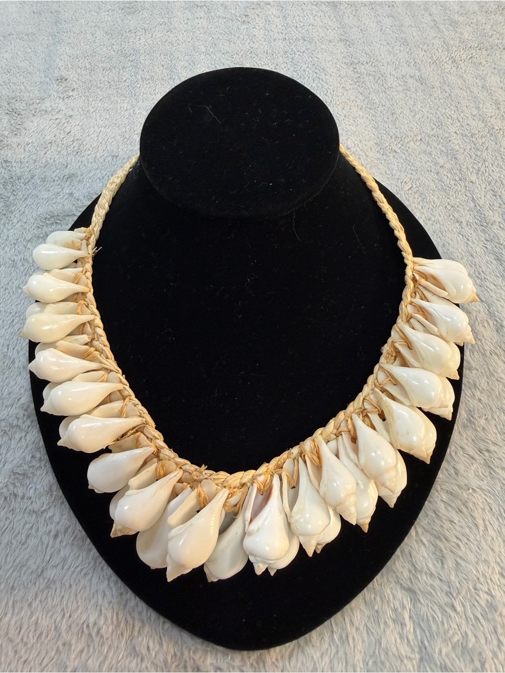 Handmade Coastal Shell Statement Necklace
